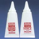 樹脂パーツ補修用接着剤(変性エポキシ樹脂)　VOICE(グレー)　VG-01(主剤)+VG-02(硬化剤)　プライマーなし